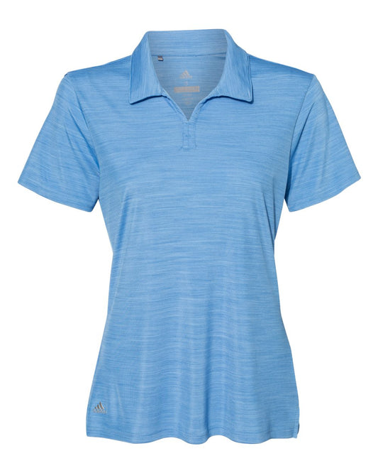 Adidas A403 Women's M??lange Sport Shirt - Lucky Blue Melange