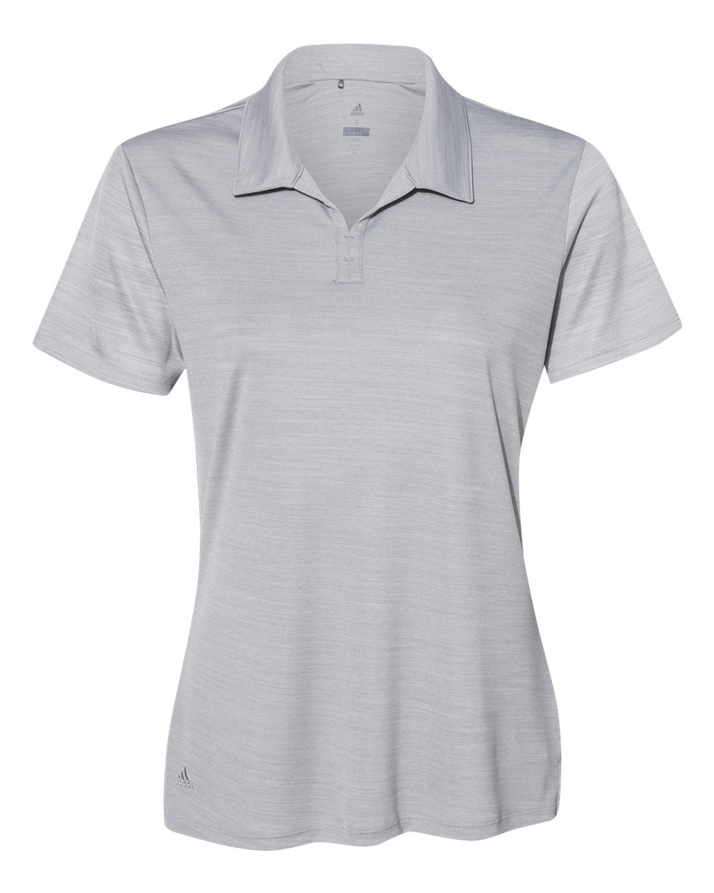 Adidas A403 Women's M??lange Sport Shirt - Mid Grey Melange