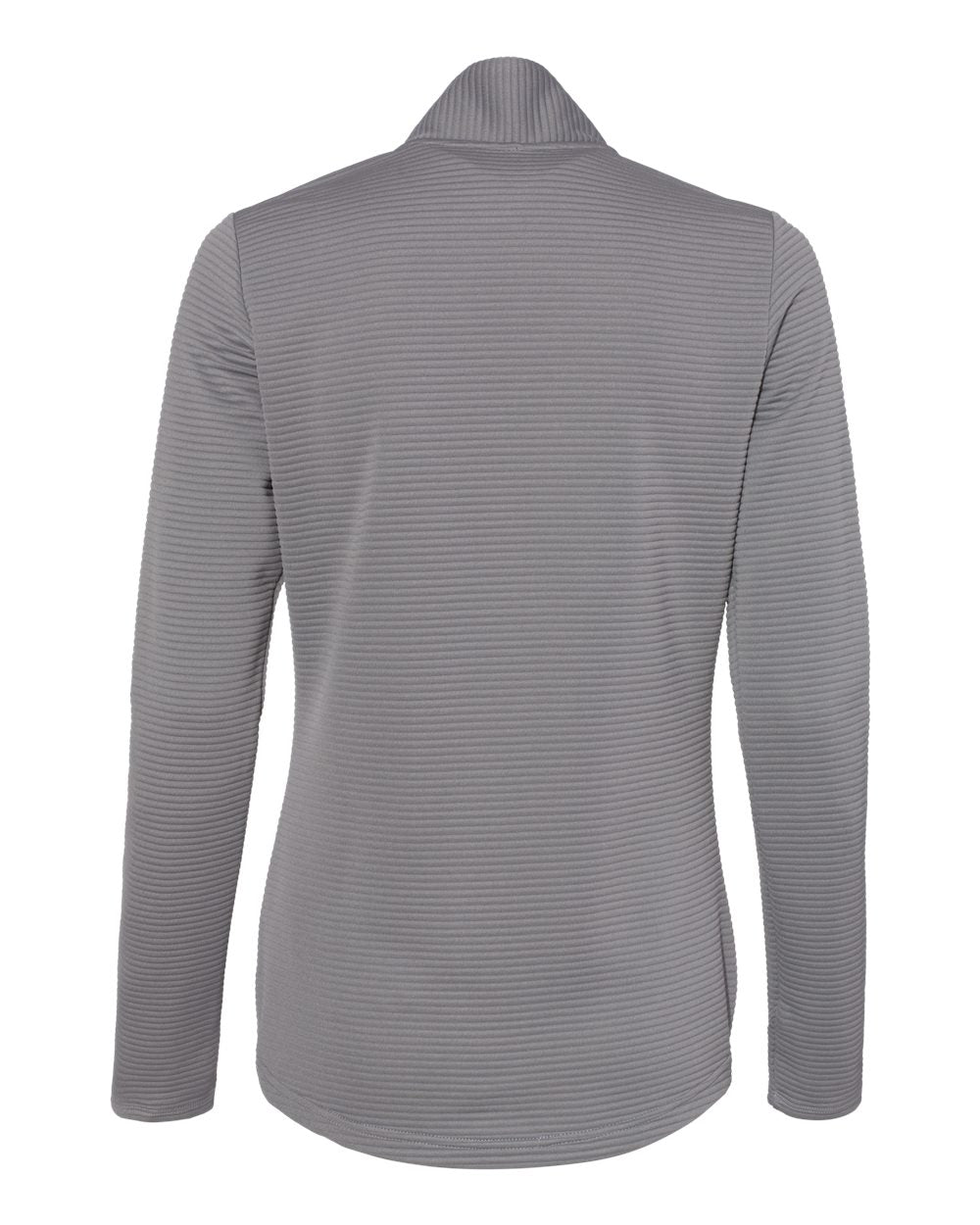 Adidas A416 Women's Textured Full-Zip Jacket - Grey Three