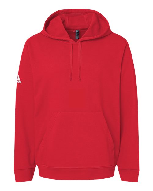 Adidas A432 Fleece Hooded Sweatshirt - Red