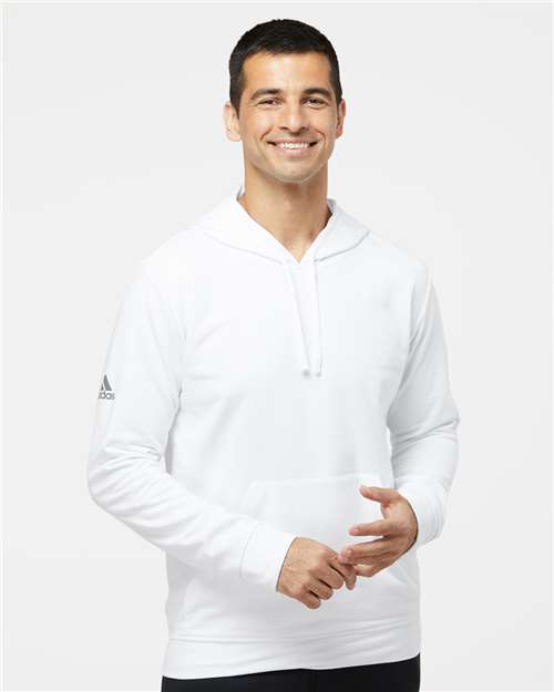 Adidas A432 Fleece Hooded Sweatshirt - White