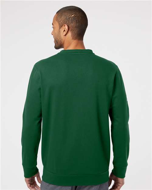 Adidas A434 Fleece Crewneck Sweatshirt - Collegiate Green