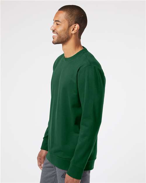 Adidas A434 Fleece Crewneck Sweatshirt - Collegiate Green