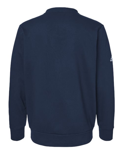 Adidas A434 Fleece Crewneck Sweatshirt - Collegiate Navy