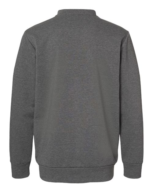 Adidas A434 Fleece Crewneck Sweatshirt - Dark Grey Heather
