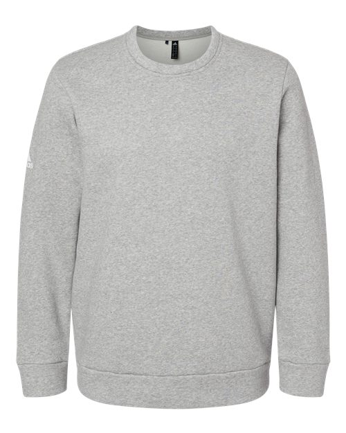 Adidas A434 Fleece Crewneck Sweatshirt - Grey Heather
