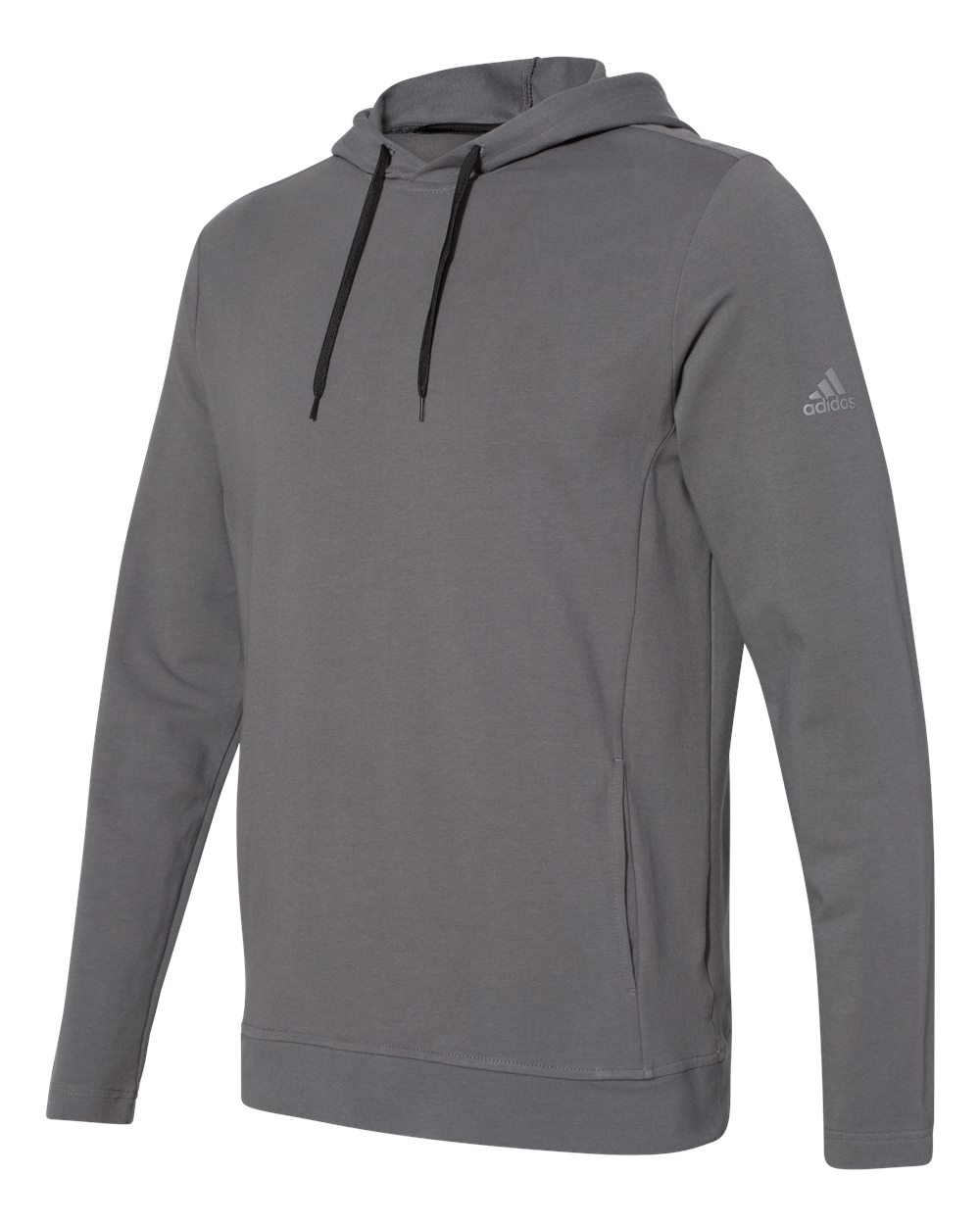Adidas A450 Lightweight Hooded Sweatshirt - Grey Five
