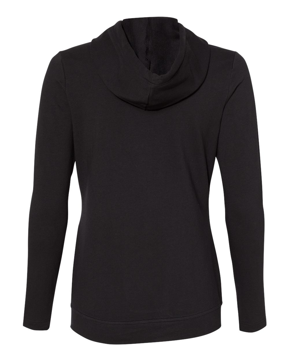 Adidas A451 Women's Lightweight Hooded Sweatshirt - Black