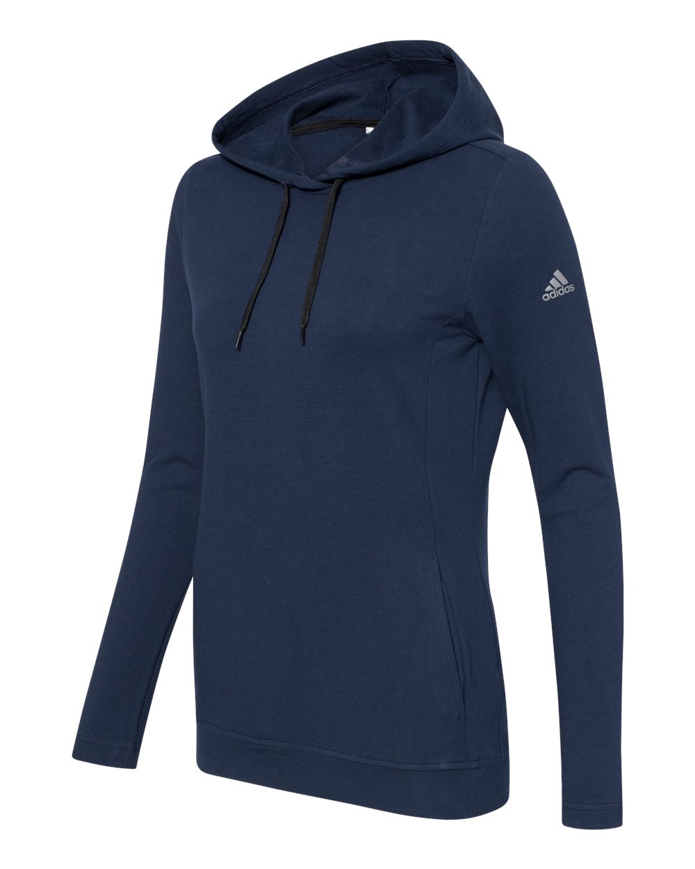Adidas A451 Women's Lightweight Hooded Sweatshirt - Collegiate Navy