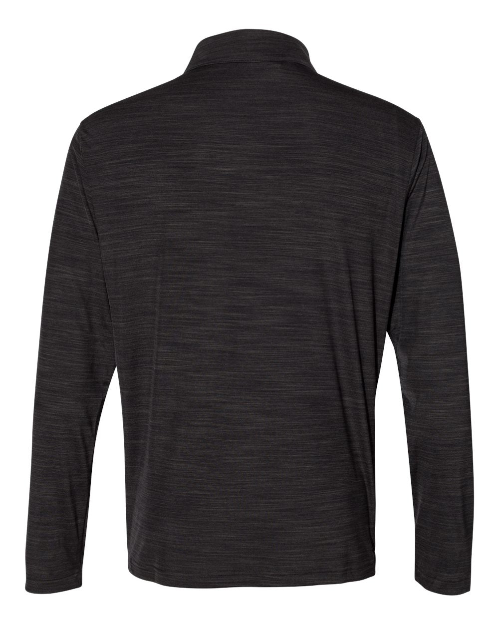 Adidas A475 Lightweight M??lange Quarter-Zip Pullover - Black Melange