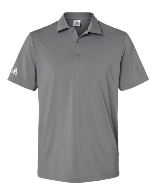Adidas A514 Ultimate Solid Polo - Grey Three