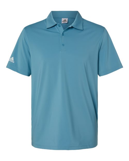 Adidas A514 Ultimate Solid Polo - Hazy Blue