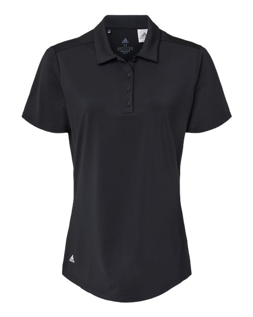 Adidas A515 Women's Ultimate Solid Polo - Black