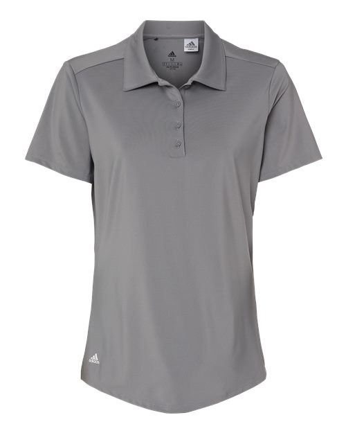 Adidas A515 Women's Ultimate Solid Polo - Grey Three