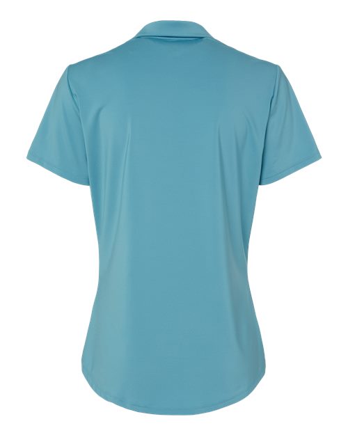 Adidas A515 Women's Ultimate Solid Polo - Hazy Blue