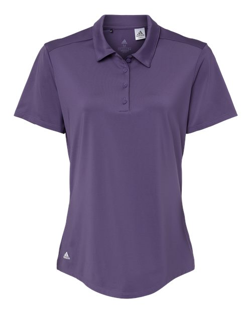 Adidas A515 Women's Ultimate Solid Polo - Tech Purple