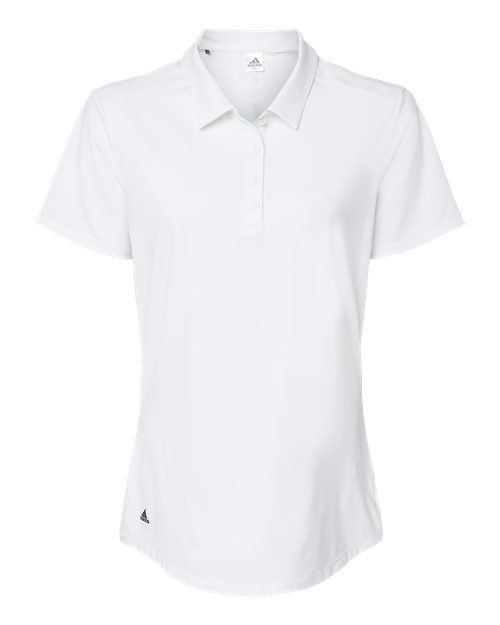 Adidas A515 Women's Ultimate Solid Polo - White