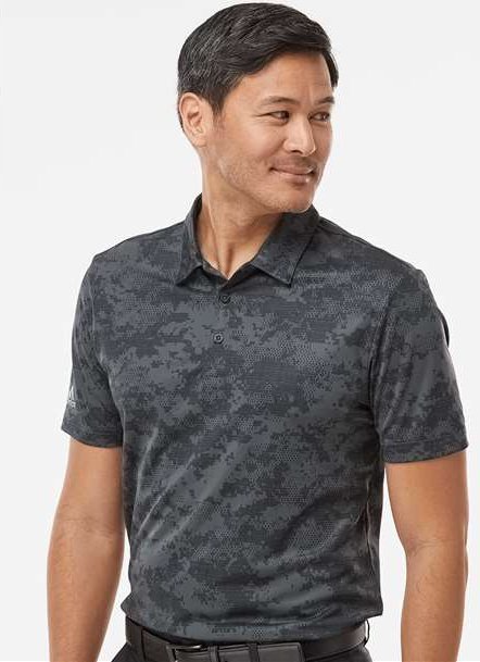 Adidas A550 Camo Polo - Gray Six