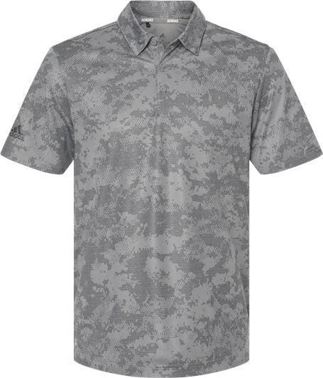 Adidas A550 Camo Polo - Gray Three
