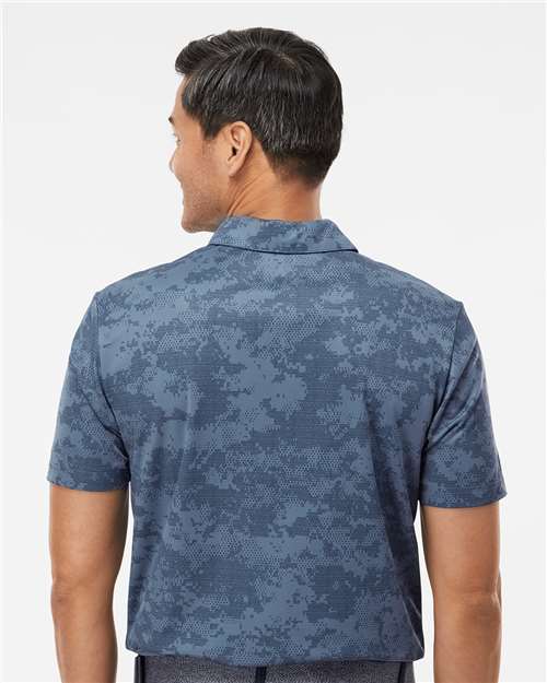 Adidas A550 Camo Polo - Tech Ink