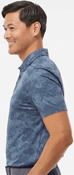 Adidas A550 Camo Polo - Tech Ink