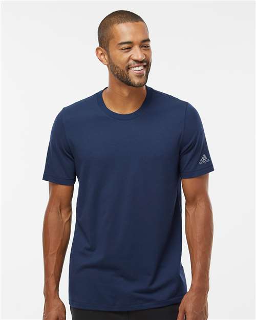 Adidas A556 Blended T-Shirt - Collegiate Navy