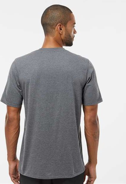 Adidas A556 Blended T-Shirt - Dark Gray Heather
