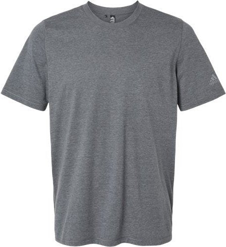 Adidas A556 Blended T-Shirt - Dark Gray Heather