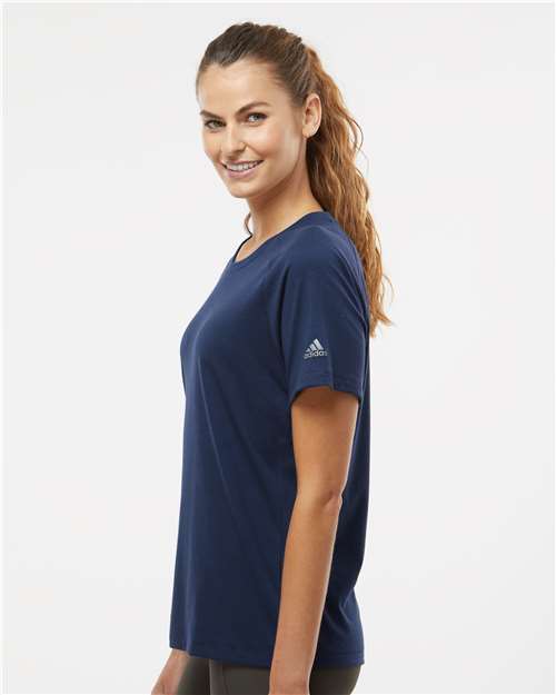 Adidas A557 Women's Blended T-Shirt - Collegiate Navy