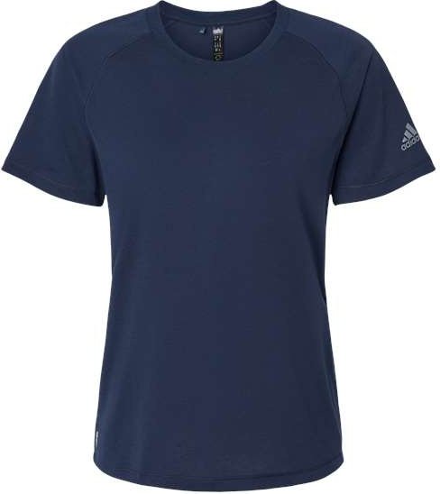 Adidas A557 Women's Blended T-Shirt - Collegiate Navy