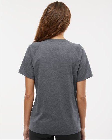 Adidas A557 Women's Blended T-Shirt - Dark Gray Heather