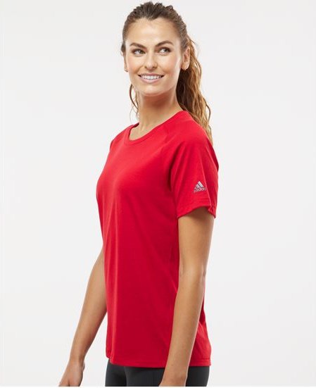 Adidas A557 Women's Blended T-Shirt - Power Red