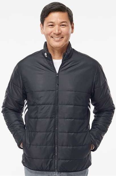 Adidas A570 Puffer Jacket - Black