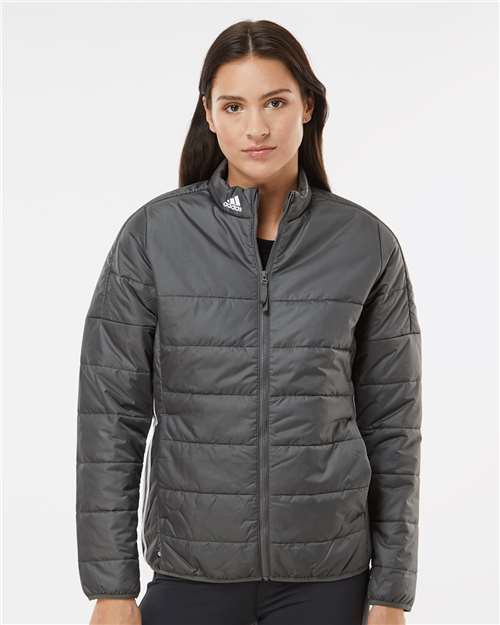Adidas A571 Women's Puffer Jacket - Gray Five