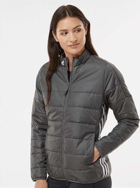 Adidas A571 Women's Puffer Jacket - Gray Five