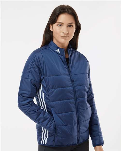 Adidas A571 Women's Puffer Jacket - Team Navy Blue
