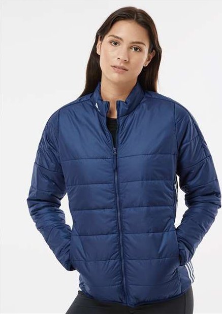 Adidas A571 Women's Puffer Jacket - Team Navy Blue