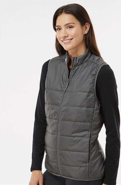 Adidas A573 Women's Puffer Vest - Gray Five