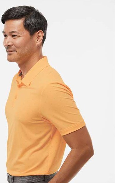Adidas A574 Pine Tree Polo - Acid Orange Gray Two