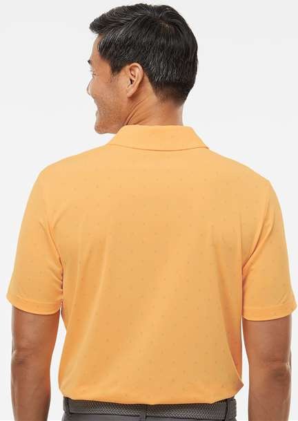 Adidas A574 Pine Tree Polo - Acid Orange Gray Two