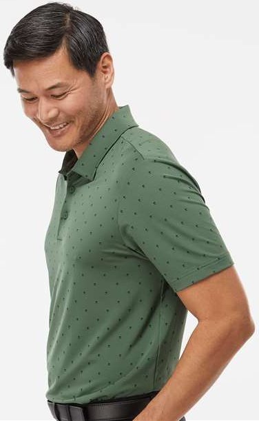 Adidas A574 Pine Tree Polo - Green Oxide Black