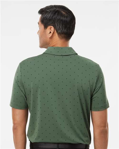 Adidas A574 Pine Tree Polo - Green Oxide Black