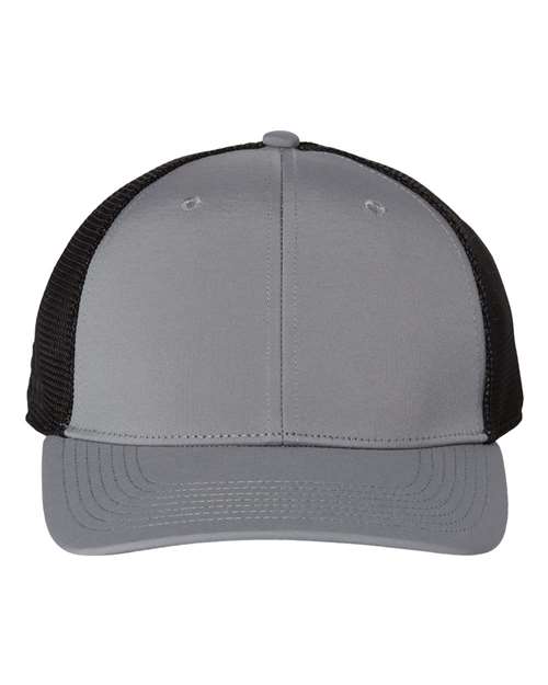 Adidas A627P Poly Trucker Cap - Grey Black