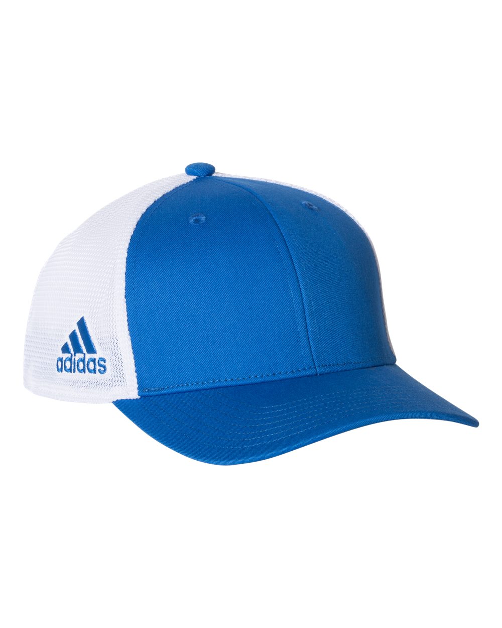 Adidas A627 Mesh-Back Colorblocked Cap - Collegiate Royal White