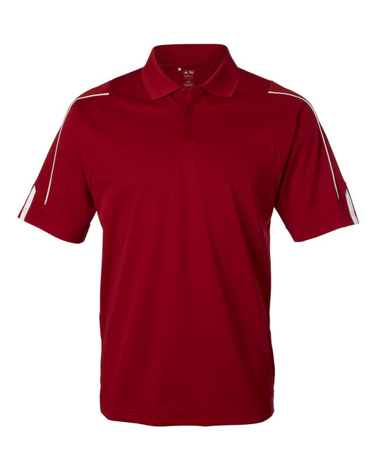 Adidas A76 3-Stripes Cuff Sport Shirt - Power RedWhite