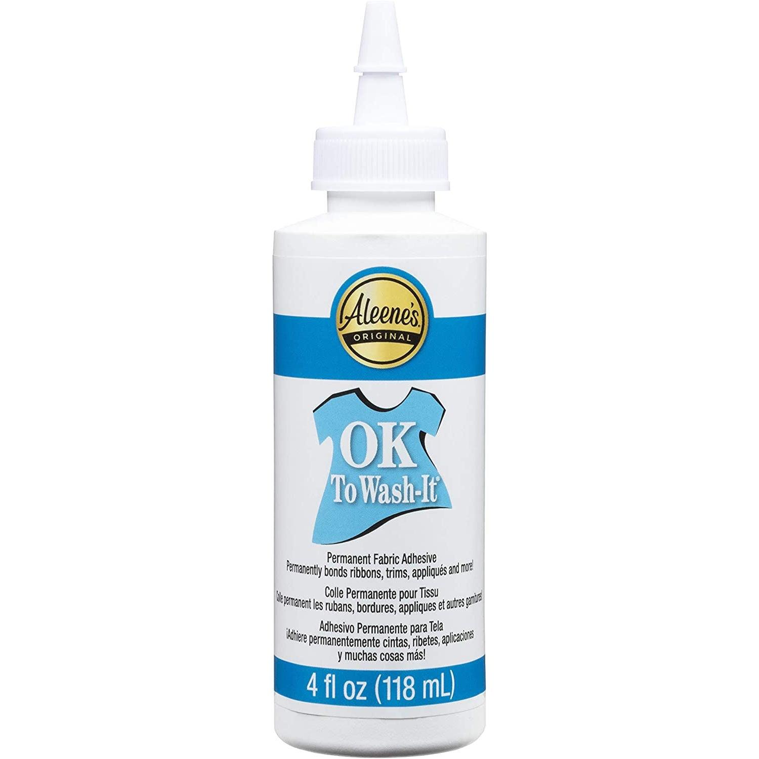 Aleene's OK to Wash-It Permanent Glue - 4 oz