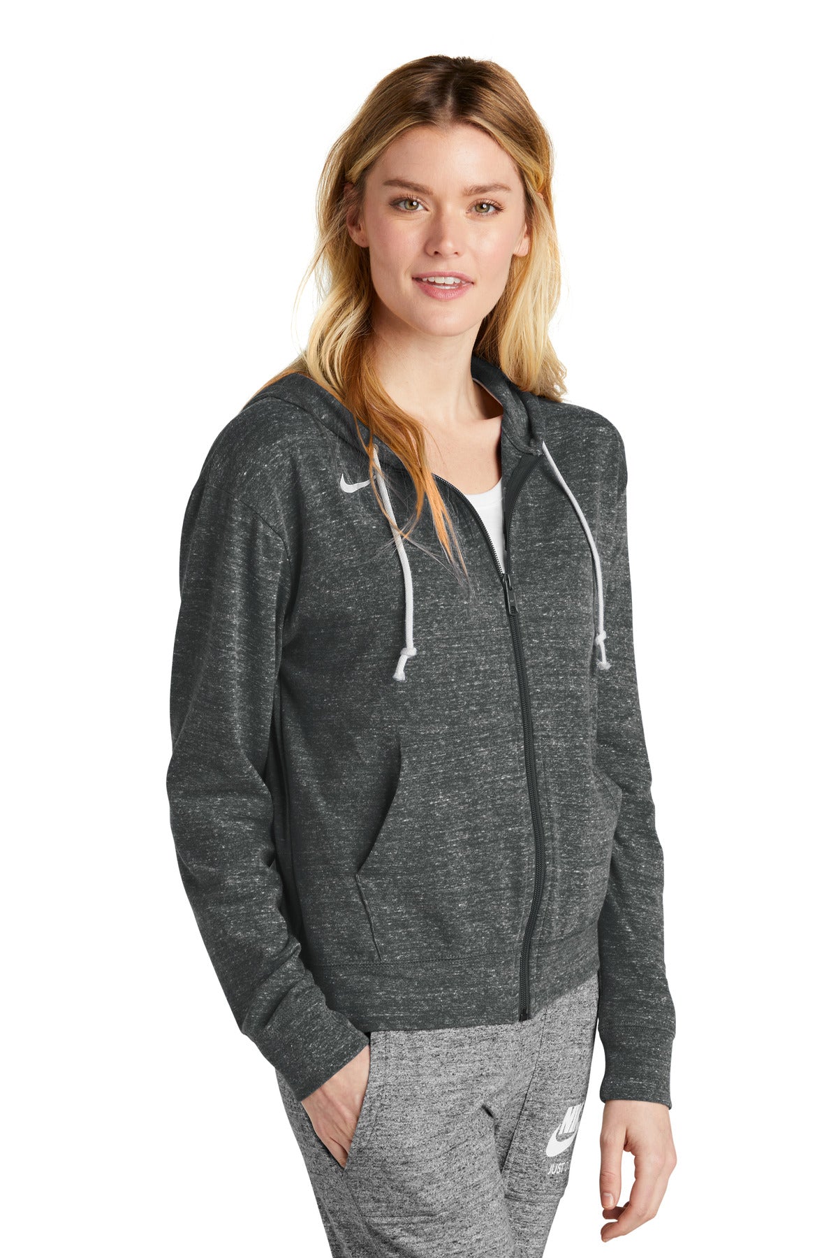 Nike Ladies Gym Vintage Full-Zip Hoodie