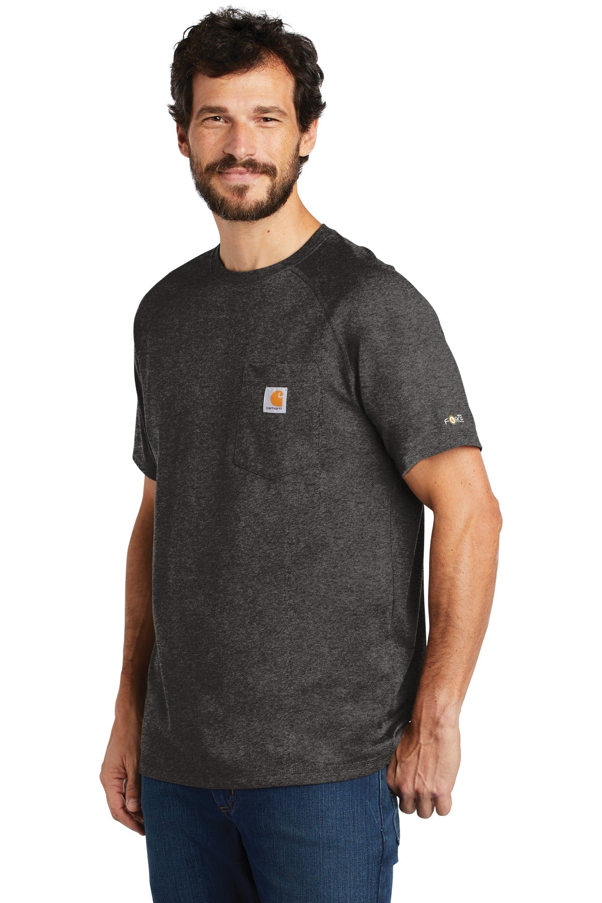Carhartt Force Cotton Delmont Short Sleeve T-Shirt