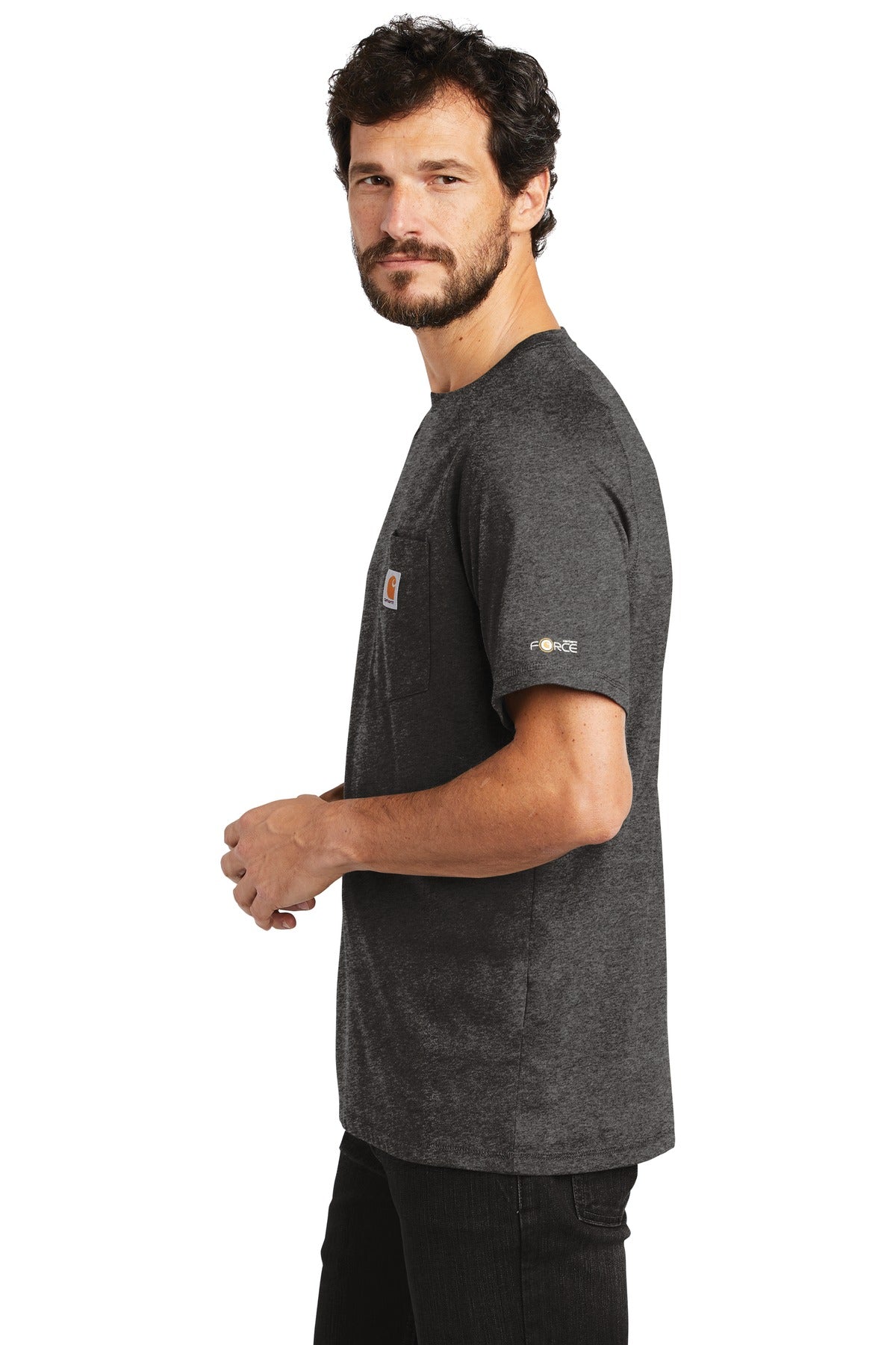 Carhartt Force Cotton Delmont Short Sleeve T-Shirt