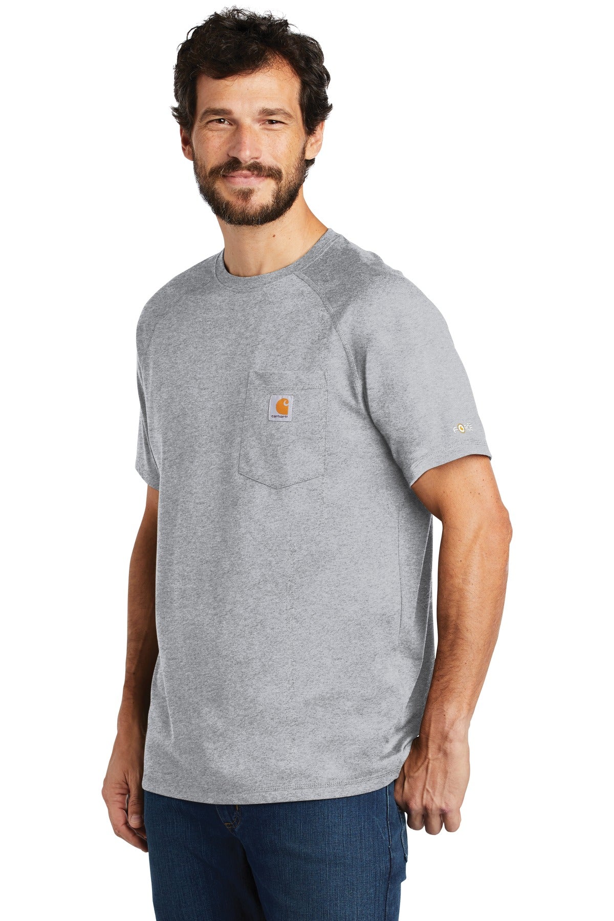 Carhartt Force Cotton Delmont Short Sleeve T-Shirt